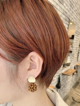 クロト(Clotho) ブリーチなし！アプリコットオレンジ