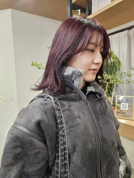 イット(it.) it. YUI カシスピンク バイオレットピンク ブリーチなしカラー