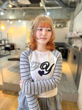 ベイリコルド(Bei Licoldo.) ベージュ+オレンジ