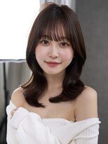 エインアンリー 明治神宮前(AIN.ANLY.) スモーキーカラーミルクティーブロンドシャギーカットレイヤー