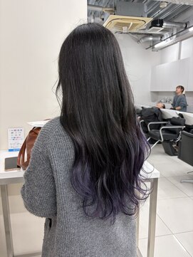 アライブ ハラジュク(ALIVE harajuku) ブリーチインナーバレイヤージュグラデーションカラー夕貴