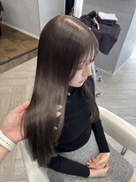 アヴァンス 広島本通店(AVANCE.)&nbsp;着物ヘア/大人ガーリー/ダークアッシュ/似合わせカット