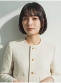 ボブ×20代３0代×ヘイリーボブ×チョコレートブラウン×越谷