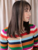 カバーヘア ブリス 戸田公園西口店(COVER HAIR bliss) フェイスフレーミングブリーチなしレイヤーロングX戸田公園20代