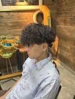 チョコレート(Chocolate)&nbsp;波巻きパーマ