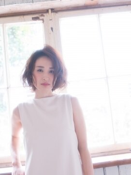 エマージュ 藤沢(Emerge) グロッシーな大人ボブ[藤沢駅]