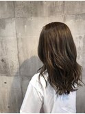 ハイライト/モテ髪カタログ/小顔/大人可愛い/ひし形 