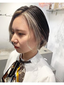 シェリ ヘアデザイン(CHERIE hair design) バングハイライト