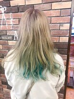 ヘアリゾートエーアイ 新宿西口店(hair resort Ai)&nbsp;ホワイトベージュカラー！