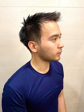 グレイスフル バーバープラチナム 六本木店(Graceful Barber platinum) サイドグラデーションジェットモヒカン