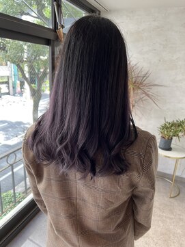 ジル アンク(Jill ankh) 《Jillankh姫路駅前》ラベンダーカラー　グラデーション　韓国風