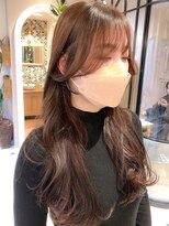 ロンド エスポワール 錦糸町(Lond espoir)&nbsp;【柴田】韓国おくれ毛グレージュボブルフミディアムヘア