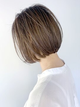 アルバム 渋谷パルコ(ALBUM) バレイヤージュ_チェリーブラウンフェミニンロング_ba332234