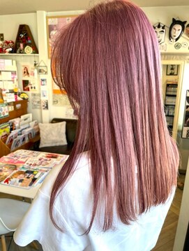 ヘア メイク ココ(hair make coco) 淡色★ピンクベージュ