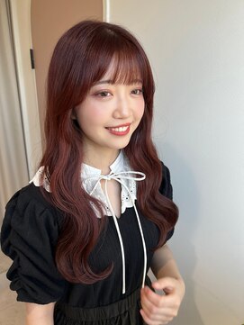 ティア(Tia.) (韓国風/くびれヘア/縮毛矯正/前髪/韓国レイヤー/小顔)