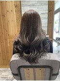 艶感シルバーグレージュ