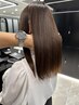 似合わせカット+コスメストレート【縮毛矯正ではない】