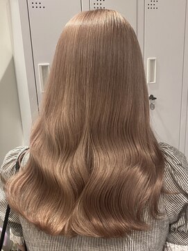 ベレーザ 渋谷(BELEZA) 4588グレーベージュ波巻きシルキーベージュミルクティーアッシュ