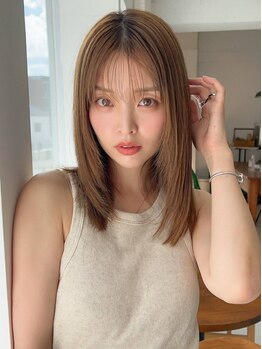 アグ ヘアー アイス 草薙店(Agu hair ice)の写真/あなたの理想のスタイルが叶う♪毛先まで自然なストレートを実現☆これで毎朝のお手入れも簡単に◎