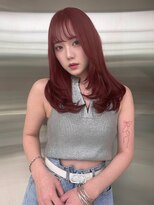 レディアル 渋谷(REDEAL)&nbsp;ワンホンヘア/韓国ヘア/ウルフ/前髪[レイヤーカット/渋谷