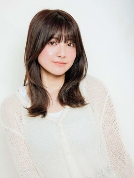 オンク 新宿(onk) ミディアムヘア/ショコラベージュ/ボブルフ/新宿駅