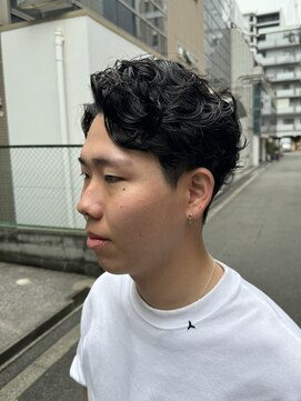 ヒカリス 中崎店(HIKARIS) メンズ × パーマ
