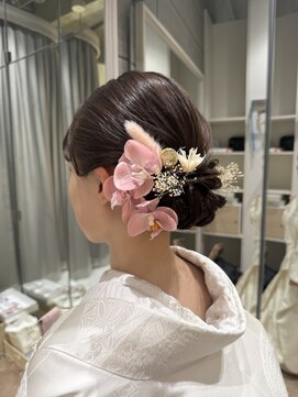 パズードコー(PSSD-CO.+5) 胡蝶蘭×ふわふわシニヨン