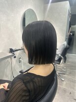 ジーニー 千葉(GENiE)&nbsp;ヘイリーボブ/韓国顔周り/艶カラー【白井愛海】