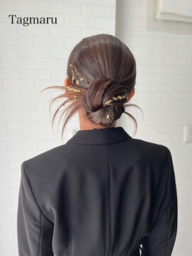 タグマル カチ盛り☆金箔アレンジ☆