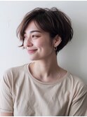 骨格補正ハンサムショート！