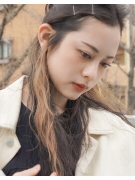 キーゴ 博多(KY-GO.) *可愛い ロングヘアのインナーカラー*