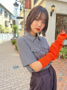 メルト 新宿(Melt) Melt【新宿】顔まわりカット×カシスブラウン