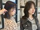 ジャストビューティマカロン 上大岡(Just Beauty macaron)の写真/《ダブルカラー》×《顔周りレイヤー》が相性抜群に可愛い◎似合わせで垢抜けオシャレStyle*［上大岡駅］