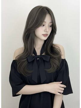 オットット(OttottO) 韓国ヘア☆レイヤーカットグレージュくびれヘア