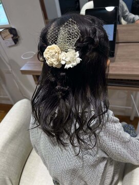 ヘアクラフト 八幡店(Hair☆Craft) キッズヘアアレンジ