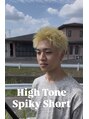 ヘアーアンドビューティー ザ ビー(Hair & Beauty the B)&nbsp;ハイトーン/スパイキーショート