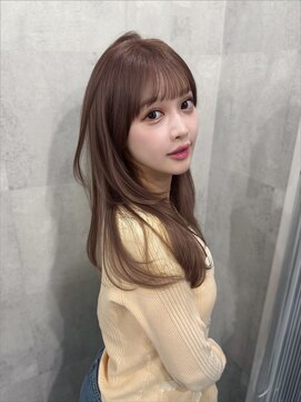 ラベル 渋谷(LAVEL) 大人かわいいミディアムレイヤー/ザクザクレイヤー/ワンホンヘア