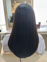 ラディシュ さがみ野(RADISH) 30代40代髪質改善カラー暖色系レイヤー冬ミディ艶感アップ