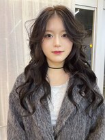 ナイーヴヘア(NAiVE HAIR) 【NAIVEHAIR】透明感暗髪カラー