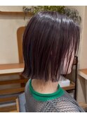 ぱっつんボブ