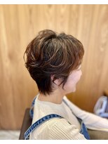 ハル ヘアラボ(HARU hair labo)&nbsp;くせ毛活かし　マイナス７歳！　マッシュショート