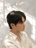 【ドライだけで決まる】メンズカット+ニュアンスパーマ