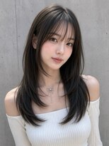 ユーフォリア 渋谷グランデ(Euphoria SHIBUYA GRANDE)&nbsp;ナチュラルレイヤー顔周りレイヤー小顔カット透明感カラー