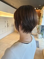 クラップス 上永谷(CLAPS)&nbsp;20代30代ショートボブ前髪ありボブミニボブ顔周りレイヤーカット