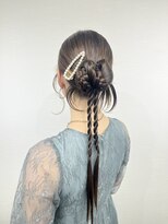 京都ヘアセット着付け専門サロン 夢館 五条店(yumeyakata) カチモリ個性ヘア