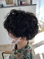 クレールボワス 引佐店(Clair,e bois) マッシュショート×パーマ
