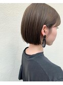 乾かすだけでまとまるパツっとボブ