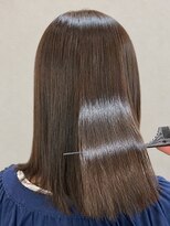 ヘアメイクボッカ(hair make Bokka)&nbsp;小松／髪質改善×艶感ストレートミディアム