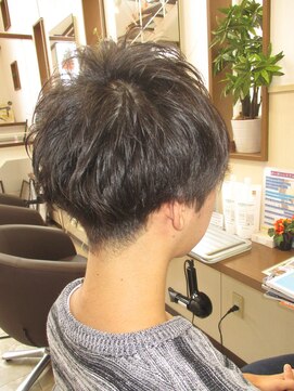 コアフィールフィス(COIFFURE fils) 刈り上げ×マッシュ