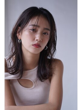 アッド バイ ケーツー(add by K-two) ナチュラル外ハネ×シースルーバンク/心斎橋&難波&堀江&新町